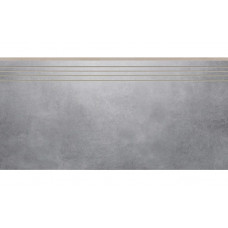 Batista Steel Lappato Engraved Stair сходинка 29,7×59,7×0,85 см, Cerrad