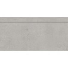 Concrete Grey Engraved Stair сходинка 29,7×59,7×0,8 см, Cerrad