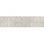 Softcement White Decor Geo Rect. декор 29,7×119,7 см, Cerrad