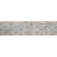 Masterstone Silver Poler Decor Geo полірована пілогова 29,7×119,7×0,8 см, Cerrad