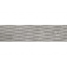 Masterstone Silver Decor Waves Rect. матова підлогова 29,7×119,7×0,8 см, Cerrad