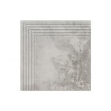 Tread Corner Piatto Gris сходинка кутова 30×30×0,9 см, Cerrad
