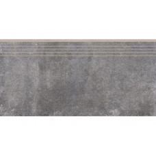 Montego Antracyt Engraved Stair сходинка 39,7×79,7×0,9 см, Cerrad Montego Antracyt Engraved Stair сходинка 39,7×79,7×0,9 см, Cerrad