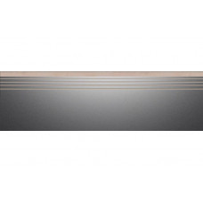 Cambia Black Lappato Engraved Stair сходинка 29,7×119,7×0,8 см, Cerrad