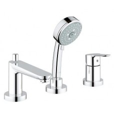 25117000 Grohe BauEdge Одноважільний змішувач на ванну на три отвори