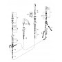 19578001 Grohe Essence Одноважільний змішувач для ванни на 4 отвори
