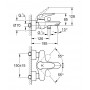 23726LS3 Grohe Eurostyle Одноважільний змішувач для ванни