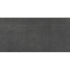Concrete Anthracite Engraved Stair сходинка 39,7×79,7×0,8 см, Cerrad