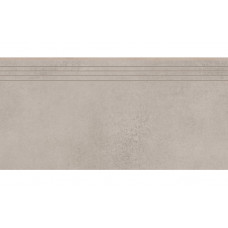Concrete Beige Engraved Stair сходинка 39,7×79,7×0,8 см, Cerrad