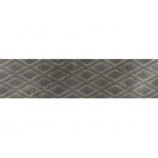 Masterstone Graphite Decor Geo Rect. матова підлогова 29,7×119,7×0,8 см, Cerrad