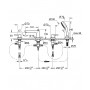 2511900A Grohe BauLoop Комплект для ванни на 4 отвори