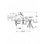 2511800A Grohe BauClassic Комплект для ванни на 3 отвори