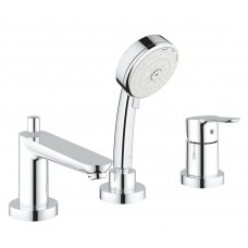 2511700A Grohe BauEdge Одноважільний змішувач на ванну на 3 отвори