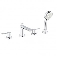 2512000A Grohe BauEdge Одноважільний змішувач на ванну на 4 отвори