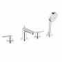 2512000A Grohe BauEdge Одноважільний змішувач на ванну на 4 отвори