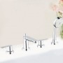 2512000A Grohe BauEdge Одноважільний змішувач на ванну на 4 отвори