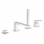 19897001 Grohe Eurocube Змішувач для ванни, одноважільний на 4 отвори