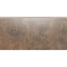 Apenino Rust Lappato Engraved Stair сходинка 29,7×59,7×0,85 см, Cerrad
