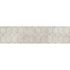 Softcement White Poler Decor Geo декор 29,7×119,7 см, Cerrad