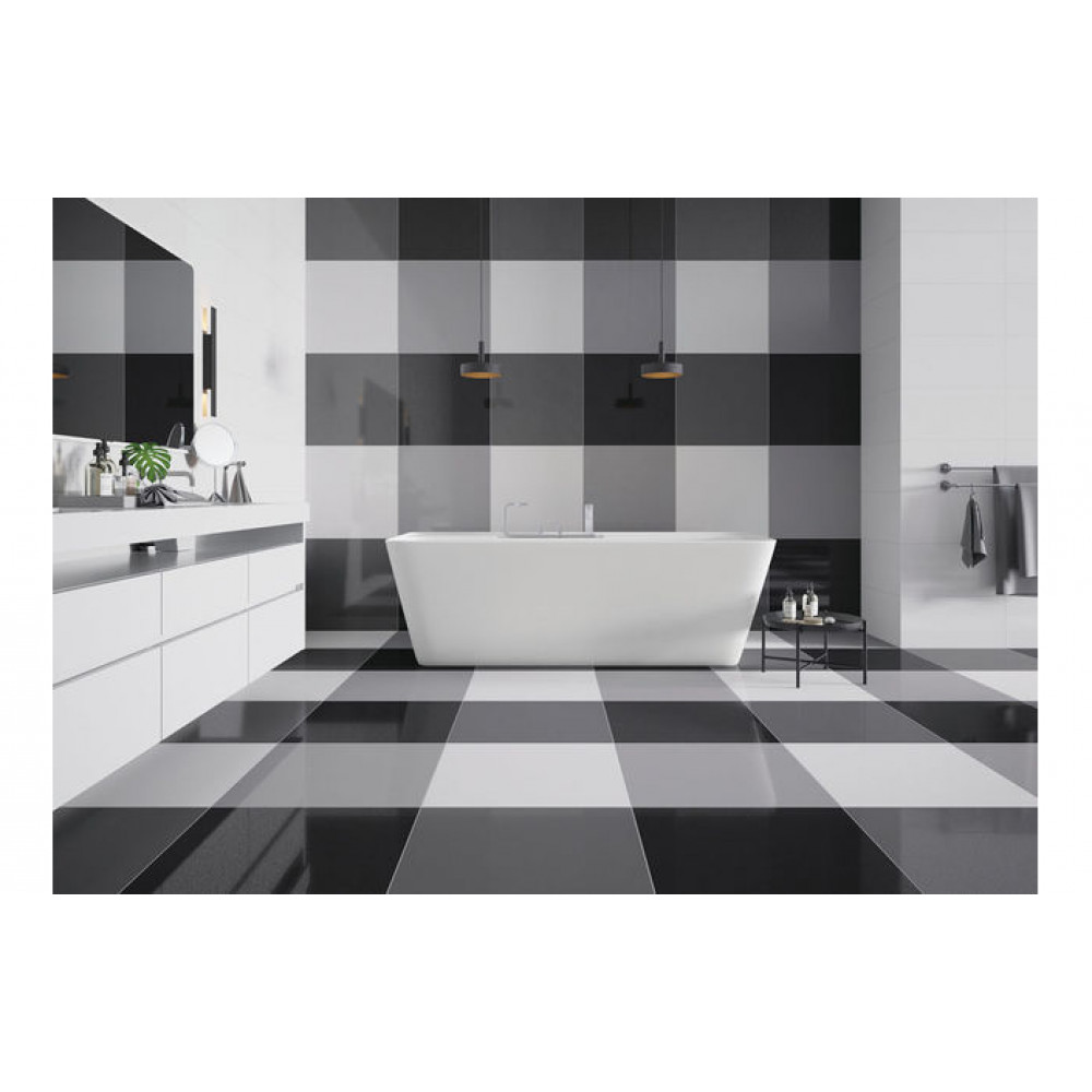Cambia Black Lappato півполірована підлогова 59,7×59,7×0,8 см, Cerrad