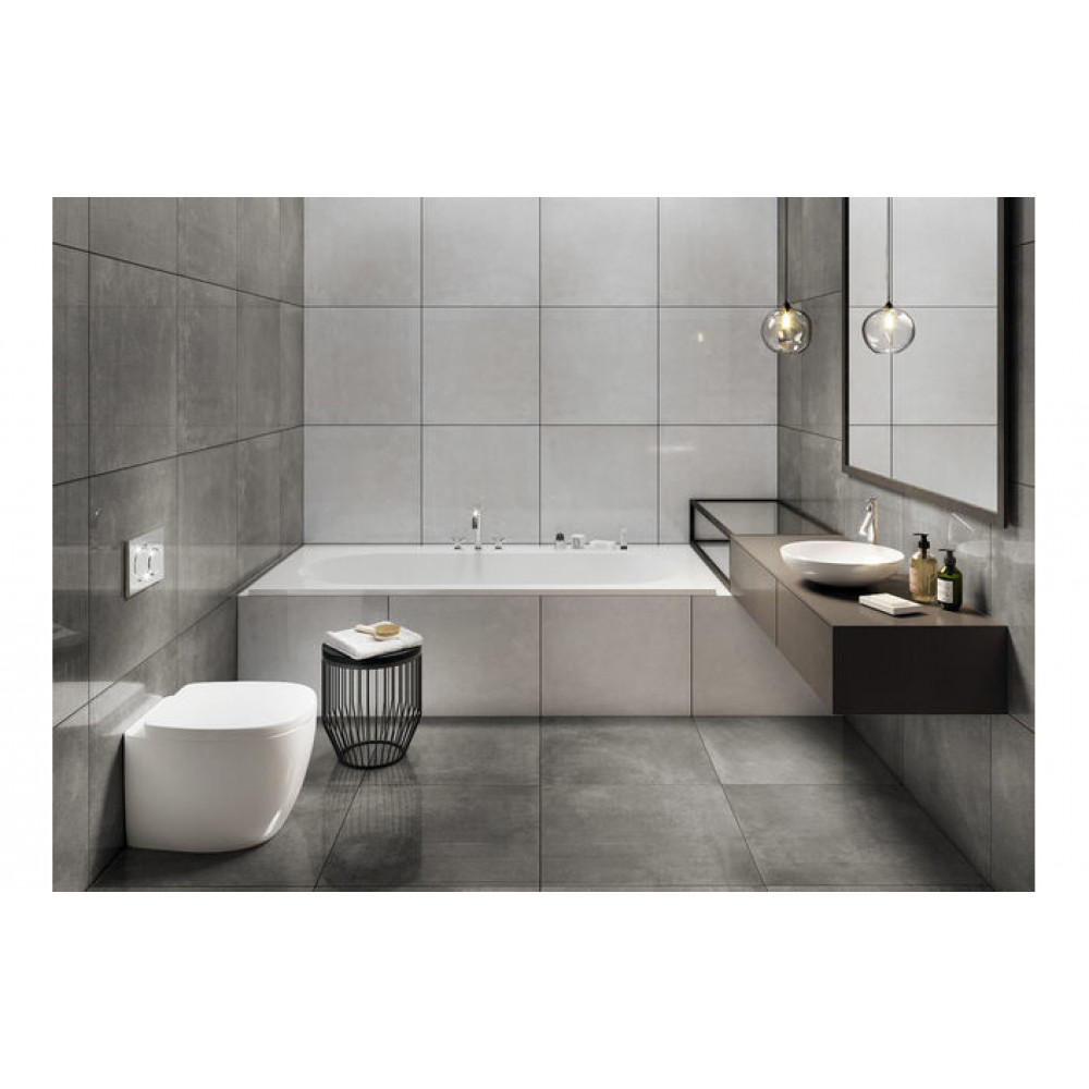 Tassero grafit півполірована 597x597x8,5мм (5166), Cerrad, Польща