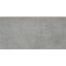 Lukka Grafit Engraved Stair сходинка 39,7×79,7×0,9 см, Cerrad