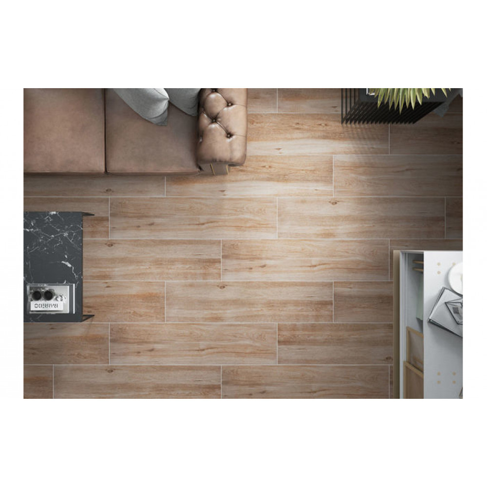 Mattina Sabbia Rect. матова підлогова 19,3×120,2×0,8 см, Cerrad