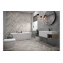 Floor Tramonto Bianco матова підлогова 11×60 см, Cerrad