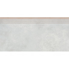 Apenino Bianco Rect. Engraved Stair сходинка 29,7×59,7×0,85 см, Cerrad