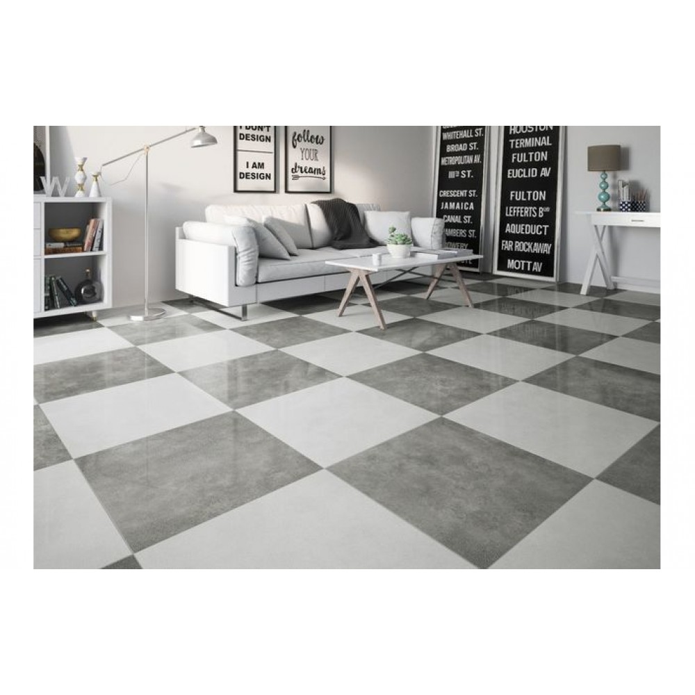 Apenino antracyt півполірована 597X597X8,5мм (5005), Cerrad, Польща