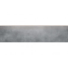 Batista Steel Lappato Engraved Stair сходинка 29,7×119,7×1 см, Cerrad Batista Steel Lappato Engraved Stair сходинка 29,7×119,7×1 см, Cerrad