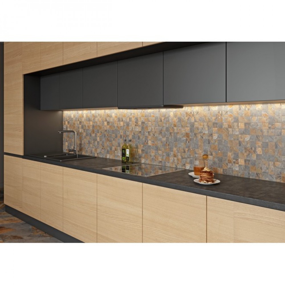 Мозаїка Zeus Керамика Mqcxst2B Slate 300x300