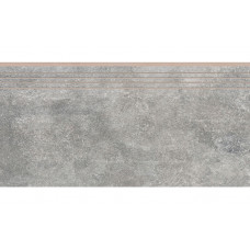 Montego Grafit Engraved Stair сходинка 29,7×59,7×0,85 см, Cerrad
