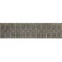 Softcement Graphite Decor Geo Rect. декор 29,7×119,7 см, Cerrad