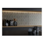 Softcement Graphite Decor Geo Rect. декор 29,7×119,7 см, Cerrad