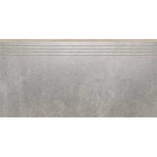 Tassero Gris Lappato Engraved Stair сходинка 29,7×59,7×0,85 см, Cerrad