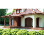 Windowsill Brown матовий підвіконник 24,5×13,5×1,3 см, Cerrad